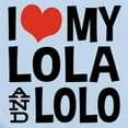 thumbnail image 2 of CafePress - I Love My Lola And Lolo Infant Bodysuit - Baby Light Bodysuit, Size Newborn - 24 Months, 2 of 4
