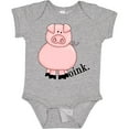 thumbnail image 3 of Inktastic Pig-oink Boys or Girls Baby Bodysuit, 3 of 5