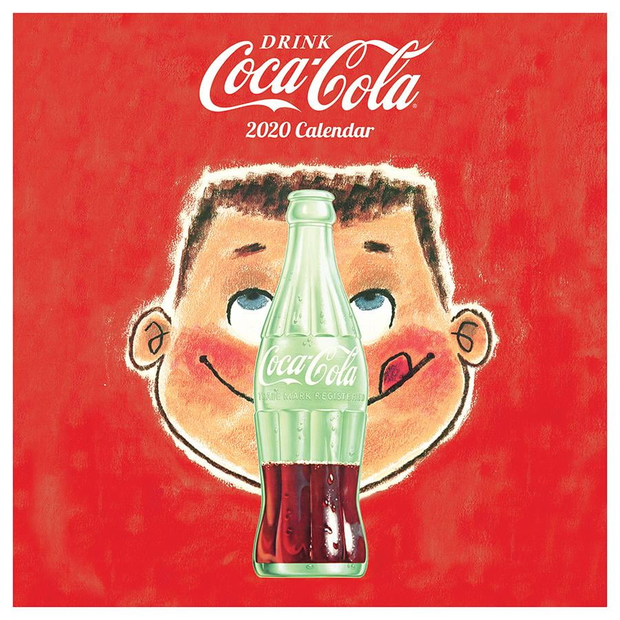 Photo 1 of ***2020*** (2 PACK) Coca-Cola: Vintage Anytime Nostalgia Wall Calendar - Officially Licensed from Coke