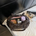thumbnail image 5 of Hsqqdc Leopard Print Large Capacity Canvas Shoulder Tote Bag, Casual Hobo Handbag for Daily Commute Work, 5 of 7