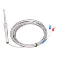 thumbnail image 4 of Temperature Sensor, Quickly Sense Respond K Type Thermocouple High Sensitivity High Temperature Resistant Shielded  For Maintenance 3 Meter, 4 of 8