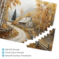 thumbnail image 3 of 500 PCS 500 Piece Jigsaw Puzzles The Way Home,Stunningly Vibrant Colors,Oil Painting Style Wooden Puzzle For Adults,Ideal For Relaxation And Family Fun,Every Piece Is Unique, 3 of 6