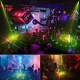 thumbnail image 2 of Luz de fiesta DJ Disco Light, activada por sonido 120 patrones RGB Proj, 2 of 5