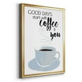 thumbnail image 2 of Start With Coffee & You Premium Framed Print - Ready to Hang, 2 of 9