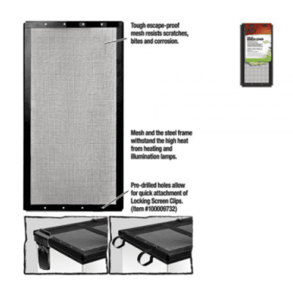 Royal Aquatic Zilla Fresh Air Screen Cover - 12" x 6"