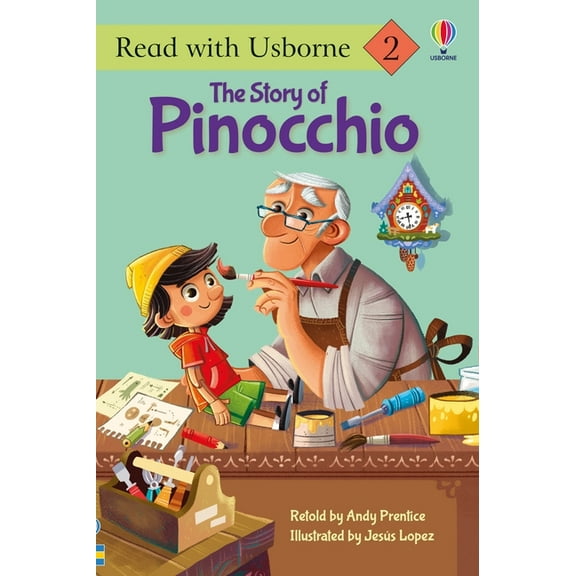 Read with Usborne The Story of Pinocchio (Read with Usborne), (Paperback)