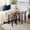 Vintage, variant on Gaderth Nesting Coffee Tables, End Tables Set of 3, Industrial Stacking Side Tables with Black Metal Frame, Multi Size Nestable Accent End Tables for Living Room Bedroom