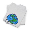 thumbnail image 3 of World Industries Globe Sketch Classic Skateboarding 90s Design Print T Shirt Tee - Ash / L, 3 of 4
