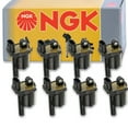 thumbnail image 3 of 8 pc NGK 48881 Ignition Coils for 12621750 12658183 12674754 E1242 IC848 UF-742 UF742 Spark Plug Wire Boot Fits select: 2014-2023 CHEVROLET SILVERADO, 2014-2023 GMC SIERRA, 3 of 3