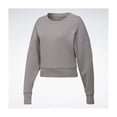 thumbnail image 1 of Reebok Womens Studio Layer Sweatshirt, Grey, XX-Small, 1 of 1