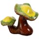 thumbnail image 2 of Artificial Fake Mini Mushrooms Figurine Indoor Use Outdoor Garden Decorations 4.7×3.5×3.1in High Simulation 1Set, 2 of 5