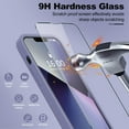 thumbnail image 6 of Compatible with iPhone 13 Case, Premium Silicone Upgraded [Camera Protection]  [Soft Anti-Scratch Microfiber Lining] Phone Case for iPhone 13 6.1 inch - Lavender Grey, 6 of 14
