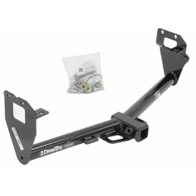 Fits 2015-2023 Jeep Renegade Draw-Tite Trailer Hitch Rear 76021 Max-Frame; Class III; Round Tube Welded; 2 Inch Receiver; 4500 Pound Weight Carrying Capacity/675 Pound Tongue Weight