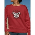 thumbnail image 2 of Ethnic Pig Sweatshirt Women -Image by Shutterstock, Female 4X-Large, 2 of 4