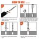 thumbnail image 4 of Juego de extractor de tornillos de doble extremo 4341 Guía de brocas Tornillos rotos Extractor de pernos Ndcxsfigh Para estrenar, 4 of 8