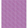 thumbnail image 3 of Abstract Duvet Cover Set, Repetitive Pattern of Modern Rounds with Retro Influences Quirky and Monochrome, Decorative 3 Piece Bedding Set with 2 Pillow Shams, Calking Size, Purple White, by Ambesonne, 3 of 3