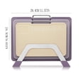 thumbnail image 4 of Xihbxyly Ofertas compre uno y llévese otro gratis Tabla de cortar de acero inoxidable de doble cara, apta para uso alimentario, para uso comercial, gruesa, para cortar frutas en el hogar, 4 of 7