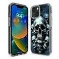 thumbnail image 3 of MUNDAZE Apple iPhone 13 Graveyard Death Dream Skulls Double Layer Phone Case Cover, 3 of 5