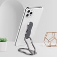 thumbnail image 6 of Phone Ring Holder Finger Kickstand, Foldable Ring Stand, 360 Rotation Ring Cell Phone Back Grip for Magnetic Car Mount Compatible with iPhone 13, Samsung Galaxy, Other Smartphones, Tablets, 6 of 8