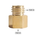 thumbnail image 2 of Soda CO2 Gas Converter Adapter for Tr21-4 Female to Tr21-3 Male Thread Quooker Cube Tank Output Cop, 2 of 4