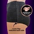 thumbnail image 4 of Always Discreet Boutique Incontinence Underwear, Maximum Protection, L, Black, 18 Count, 4 of 16
