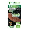 FoodSaver Quart Size Freezer Bags, 8" x 11", 20 Count