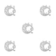 thumbnail image 2 of tssuouriy Modern Minimalist Etching Mold For Durable Metal Decorations Die Save Time Simple Operation Durable And Washable 5Set, 2 of 6