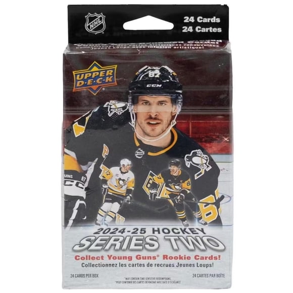 2024-25 Upper Deck Series 2 Hockey Hanger Box - Look for Celebrini YG