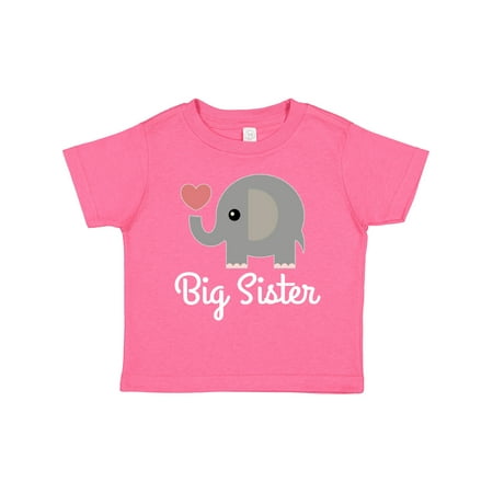 

Inktastic Big Sister Girls Announcement Gift Toddler Toddler Girl T-Shirt