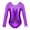 Purple, variant on YONGHS Kids Girls Ballet Dance Shiny Metallic Gymnastics Leotard Figure Skating Dancewear Silver 6