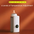 thumbnail image 5 of Portable Bottle Warmer, Upgraded Bottle Warmer, Bottle Warmers For All Bottles Fast-Heating & Long-Lasting Warming Up To 5H,Precise Temperature Control, Comfortable Baby Feeding On The Go And Travel, 5 of 7