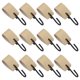 thumbnail image 1 of Uxcell 12 Pcs Ganchos en S de Cuero PU, Ganchos Multifuncionales en Forma de S para Colgar Abrigo, Toalla, Camping, Cocina, Baño, Mango, Beige, 1 of 7