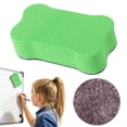 thumbnail image 2 of Torqee Hub Magnetic Green Foam Whiteboard Eraser,Single-Sided Dry Erase Cleaner for Whiteboard & Marker Boards, 2 of 5