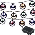 thumbnail image 1 of Halloween Spider Bat String Light Lamp Halloween Decoration Light Atmosphere Light for Carnival Theme Party, 1 of 10