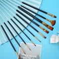 thumbnail image 1 of Paint Brushes Set, Flat Mixed Drawing Brush, Fan-Shaped for Beginner, 1 of 7