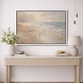 thumbnail image 2 of Framed Canvas Print Beach Wall Art Coastal Decorative for Living Room Bedroom - 24"x36" WHITE, 2 of 8