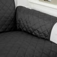 thumbnail image 4 of Housse de Protection pour Sofa Inclinable, Housse Pratique et Imperméable pour Sofa Inclinable, Tissu Imperméable Résistant aux Rayures pour la Maison Noir, Gris, 4 of 7