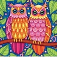 thumbnail image 2 of Ceaco - Groovy Animals - Owls - 750 Piece Interlocking Jigsaw Puzzle, 2 of 6