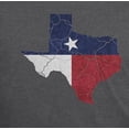 thumbnail image 2 of Old Glory Mens Texas State Flag Distressed Silhouette Short Sleeve Graphic T Shirt, 2 of 6