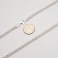 thumbnail image 4 of NYC Sterling 5mm Diamond-Cut Ice Link Chain Sterling Silver 925 Italy All Sizes, 4 of 8