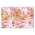 thumbnail image 6 of Abstract Marble Rose Gold Place Mats Durable Placemats for Indoor Kitchen Dining Cute Funny Kitchen Table Mats, 6 of 7