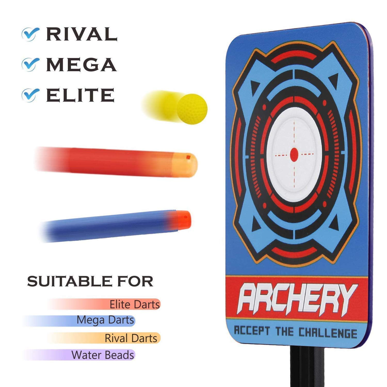 nerf practice target