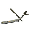 thumbnail image 4 of CS-101 Stainless Steel  Straight Edge Gray Barber Razor + 200 Lord Single Blades, 4 of 4