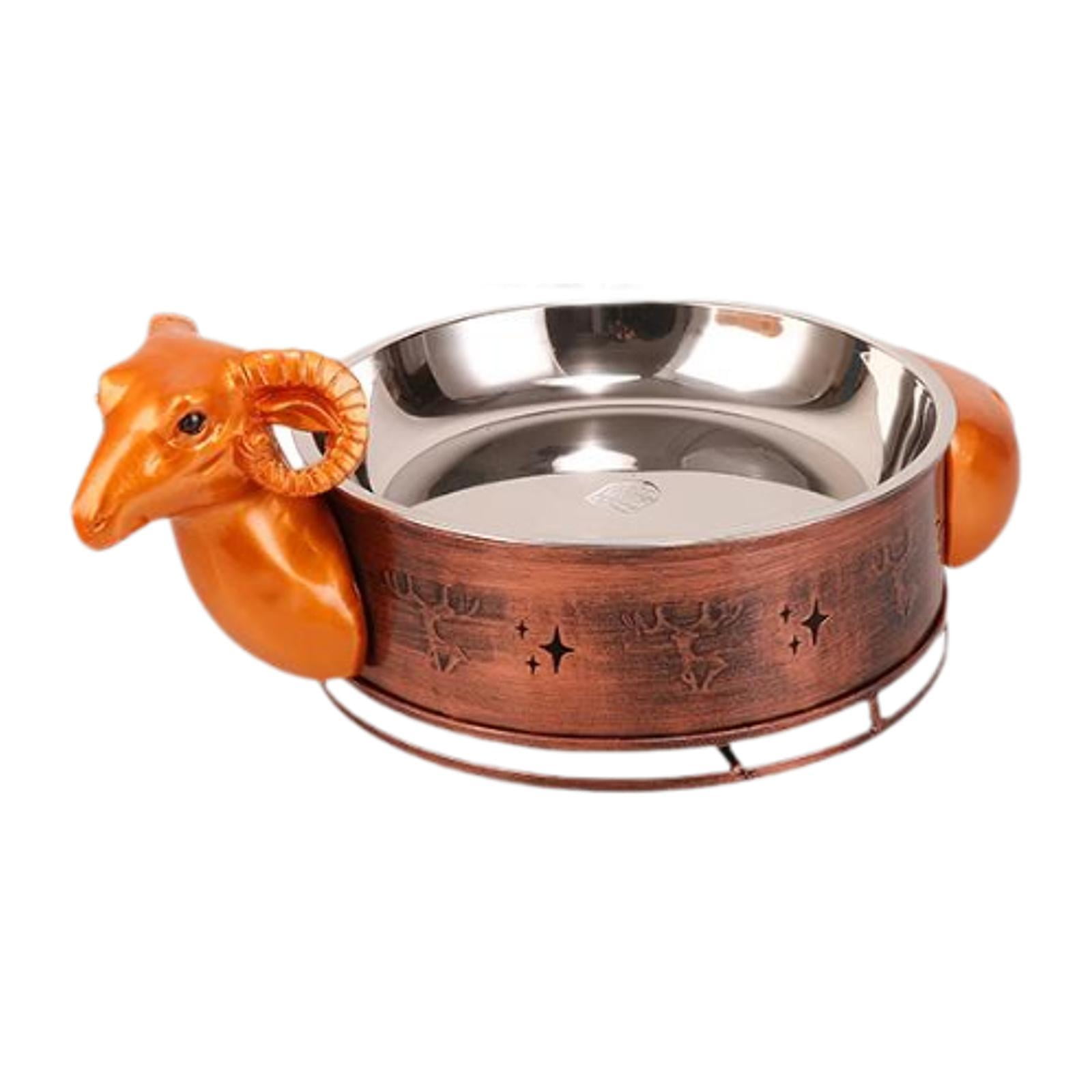 TISHITA Special s Chafing Pot Stainless Steel Multipurpose Food Warmer Camping Alcohol s for Camping Outdoor Picnic 26CM