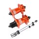 thumbnail image 1 of Sonducket 1 Juego de buje de bicicleta de Metal portátil desmontable 12 velocidades reemplazo 32 agujeros 6 trinquetes accesorios de piezas de bujes Ciclismo Naranja Sonducket OD028495-01, 1 of 6