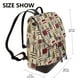 thumbnail image 2 of Disketp Rustic Plaid Forest Lodge Mochila de Cuero para Mujer, Bolso de Espalda Antirrobo con Estilo para Viaje, Trabajo y Uso Diario, 2 of 4