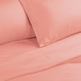 thumbnail image 5 of 1500-Thread Count 100% Egyptian Cotton Deep Pocket Solid Bedding Sheets & Pillowcases, 4-Piece Set by Blue Nile Mills - King, Dusted Rose, 5 of 8