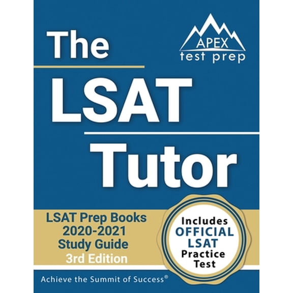 Pre-Owned The LSAT Tutor: LSAT Prep Books 2020-2021 Study Guide and Official Practice Test [3rd Edition] (Paperback) 1628458240 9781628458244