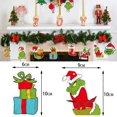 thumbnail image 4 of Decoración de fiesta de Navidad, colgante de dulces para árbol de Navidad, adornos de dulces de Noel, decoración de Feliz Navidad, Feliz Año Nuevo, 2024, 4 of 4