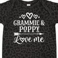 thumbnail image 4 of Inktastic Grammie and Poppy Love Me Boys or Girls Baby Bodysuit, 4 of 5
